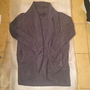 Barefoot Dreams circle cardigan M Gray